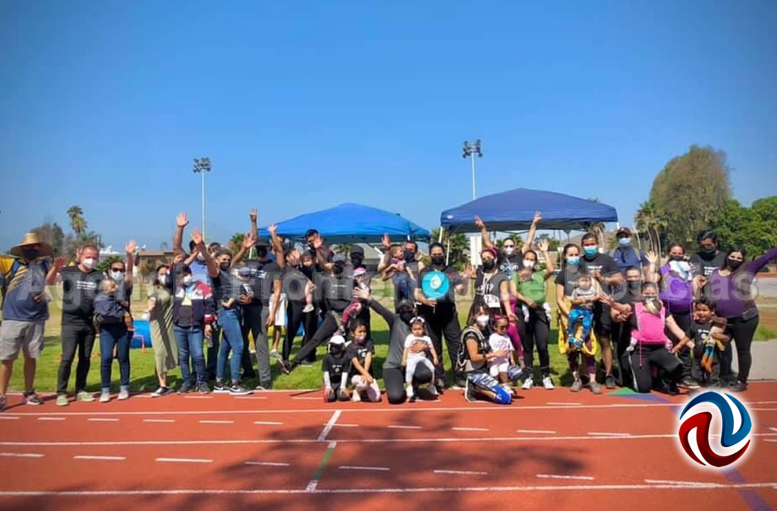 Promueven lactancia materna durante festival deportivo infantil