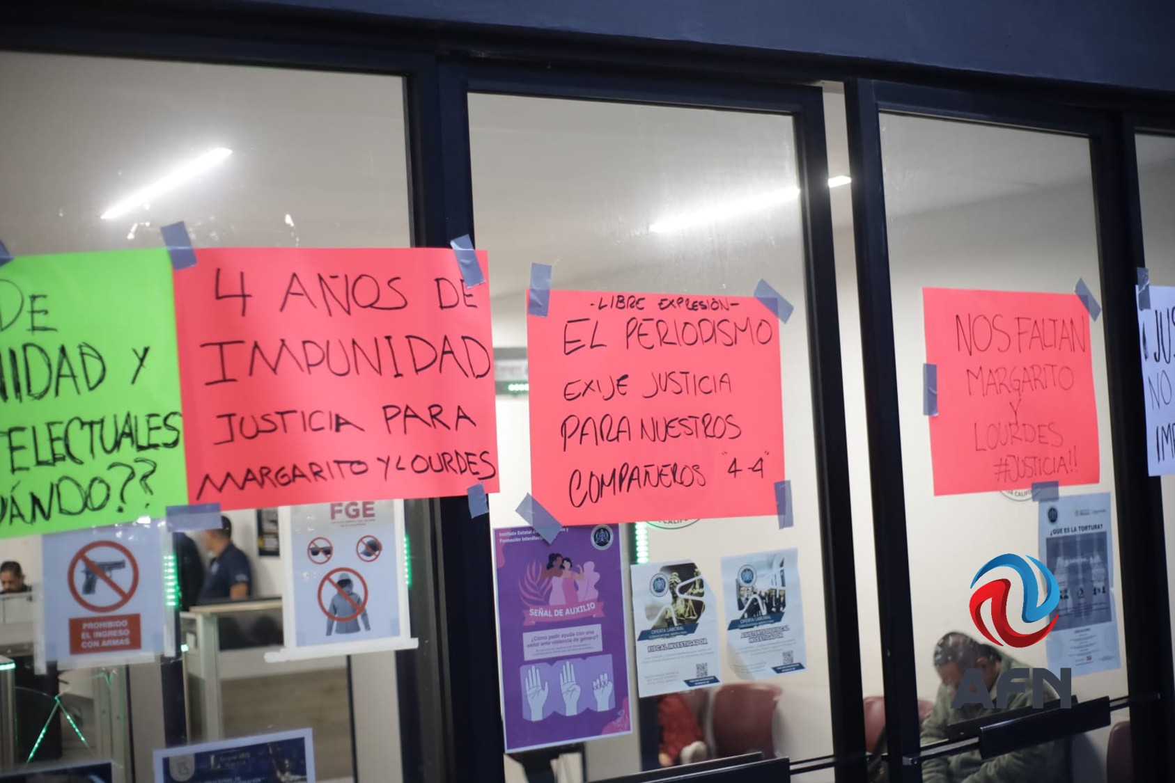 Periodistas en vigilia a cuatro años de los crímenes de Margarito y Lourdes