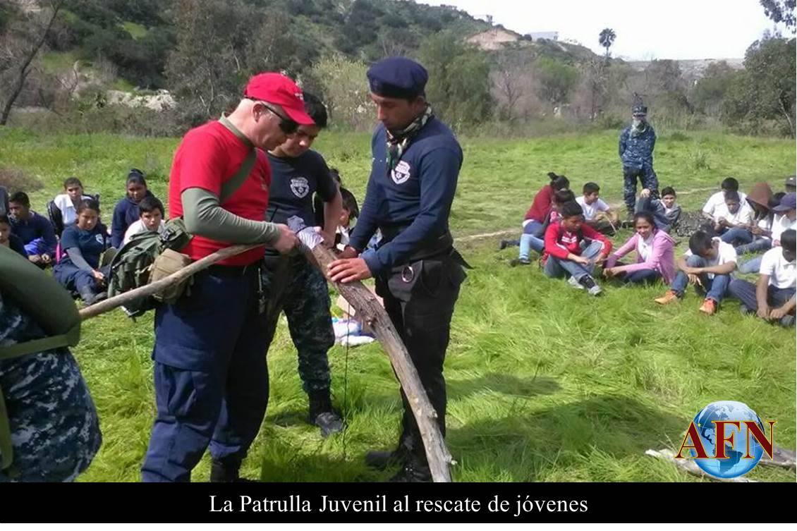 La Patrulla Juvenil al rescate de jóvenes