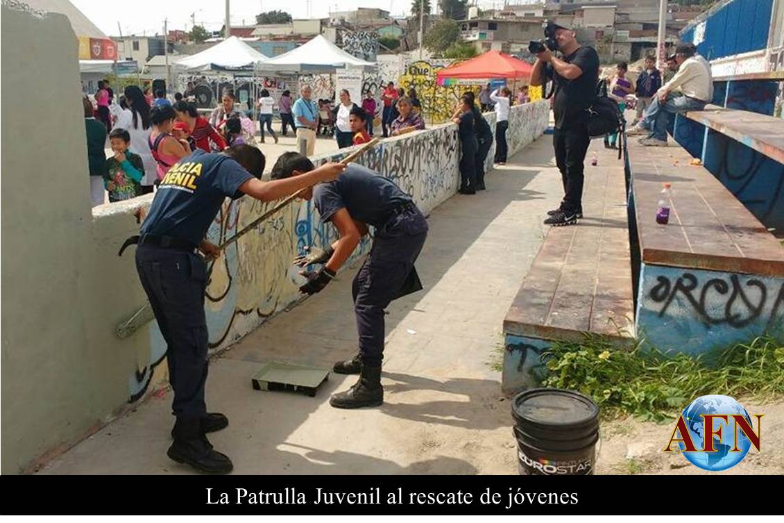 La Patrulla Juvenil al rescate de jóvenes