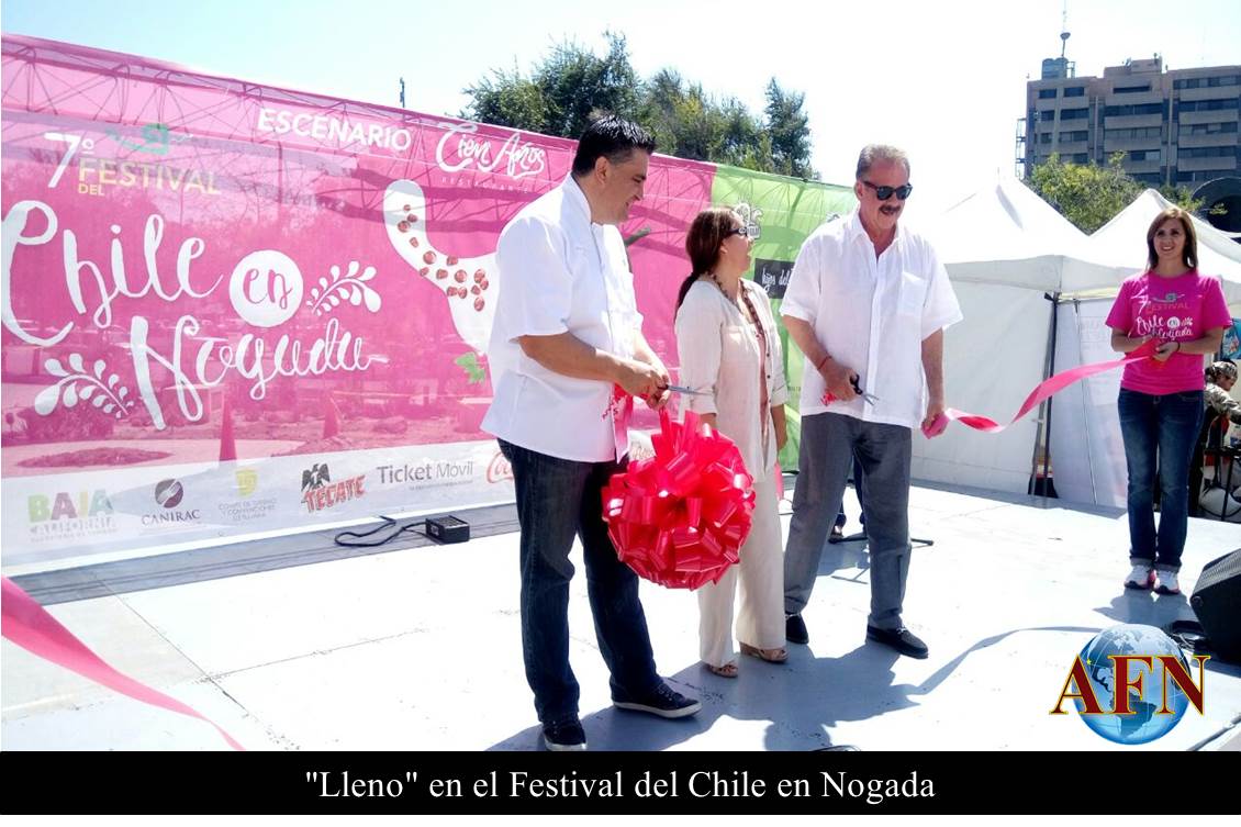 Lleno en el Festival del Chile en Nogada 