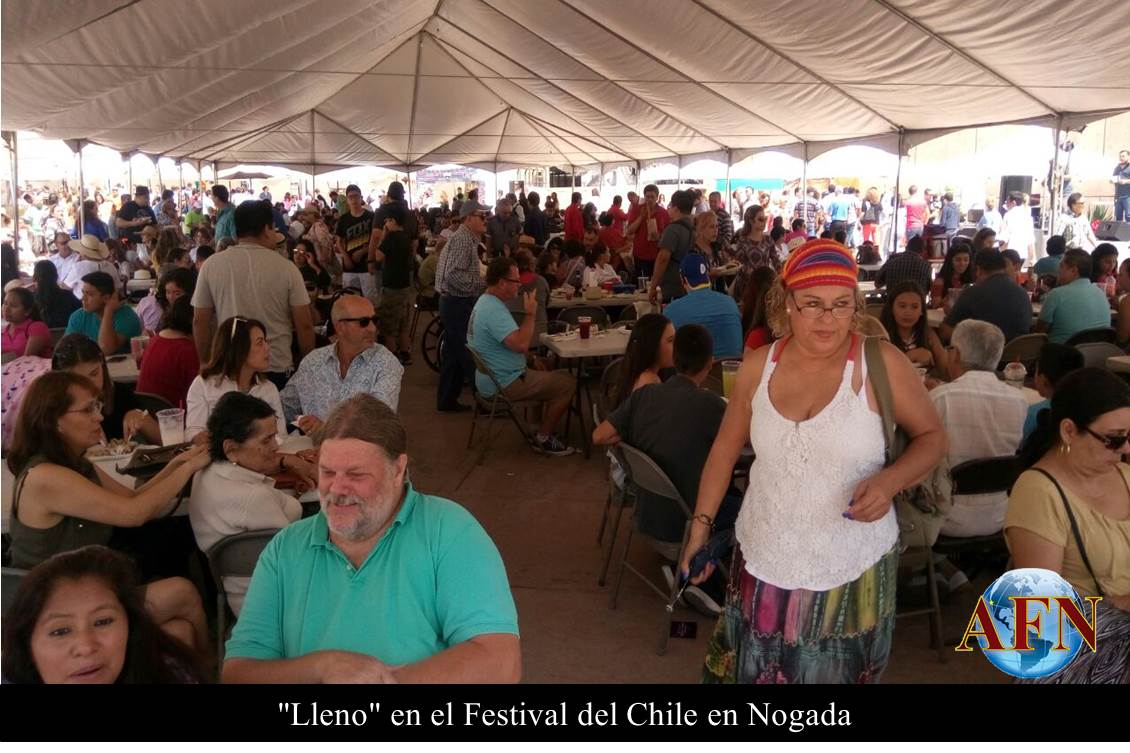Lleno en el Festival del Chile en Nogada 
