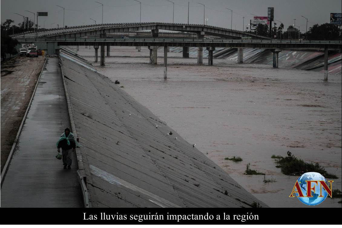 Reporta AFN por lluvias - caída de postes (video)