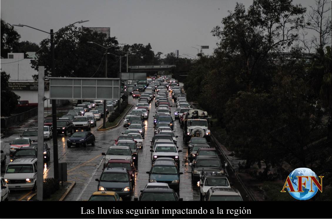 Reporta AFN por lluvias - caída de postes (video)