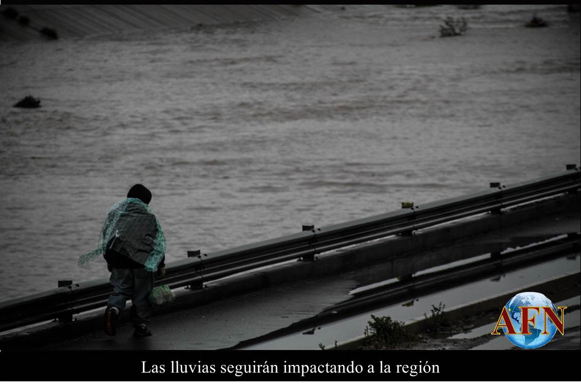 Reporta AFN por lluvias - caída de postes (video)