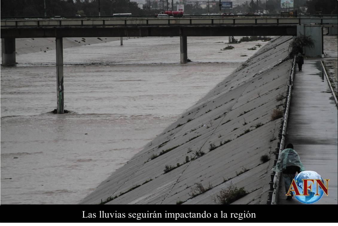 Reporta AFN por lluvias - caída de postes (video)