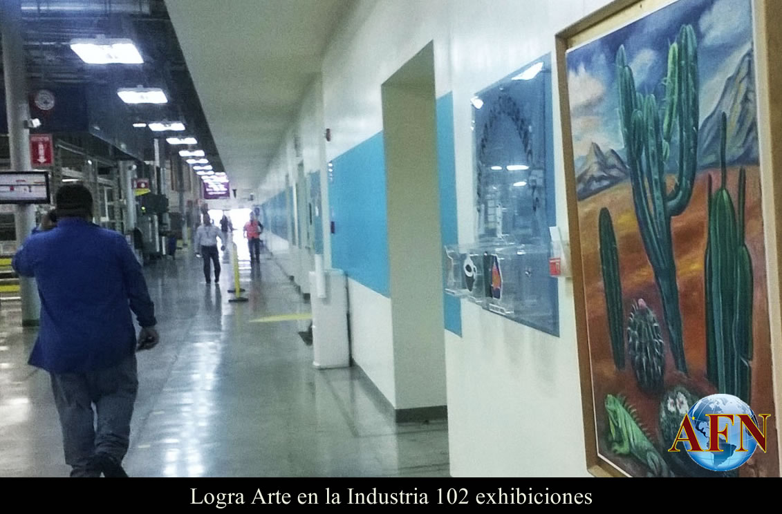Logra Arte en la Industria 102 exhibiciones