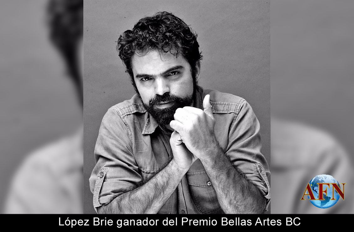 López Brie ganador del Premio Bellas Artes BC