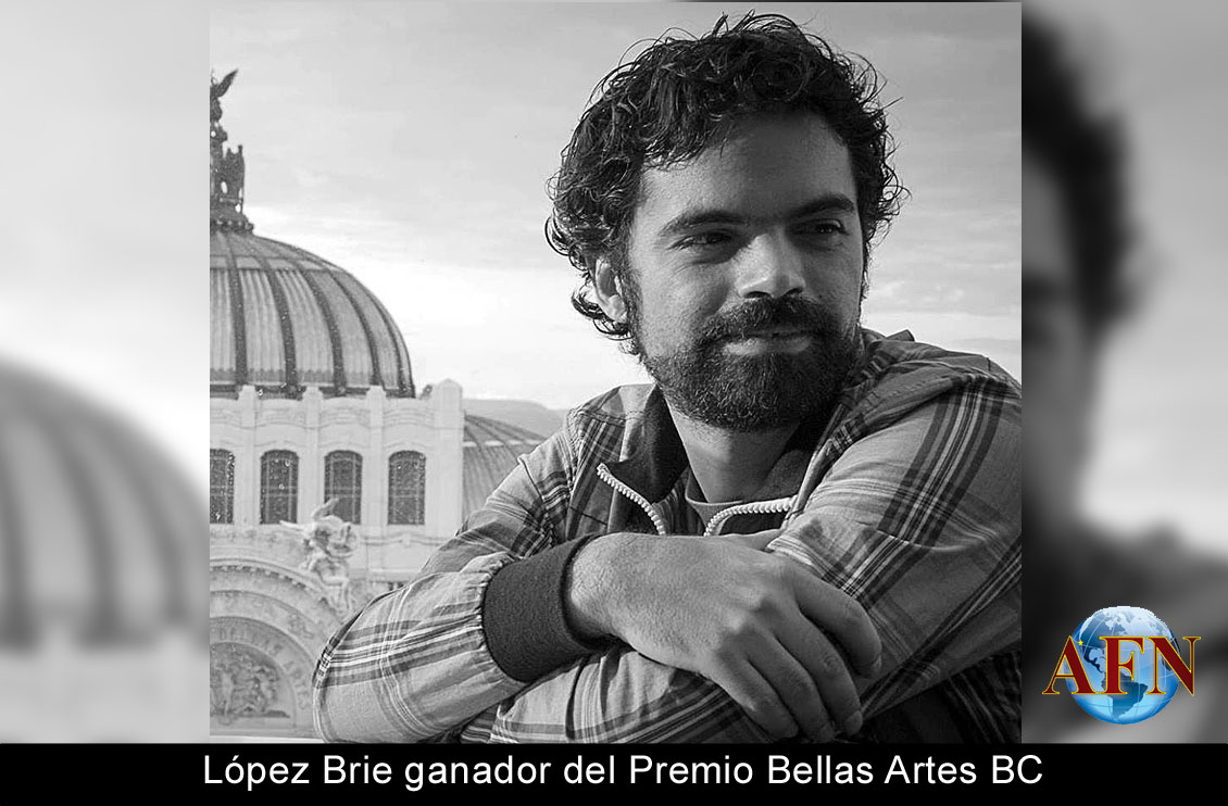 López Brie ganador del Premio Bellas Artes BC