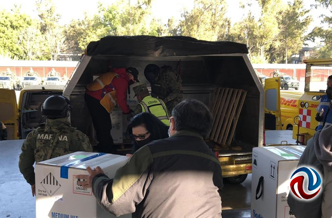 Llega a México cuarto lote de vacunas contra el COVID-19
