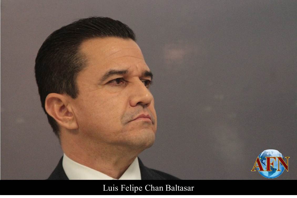 Luis Felipe Chan Baltasar es director de la Policía