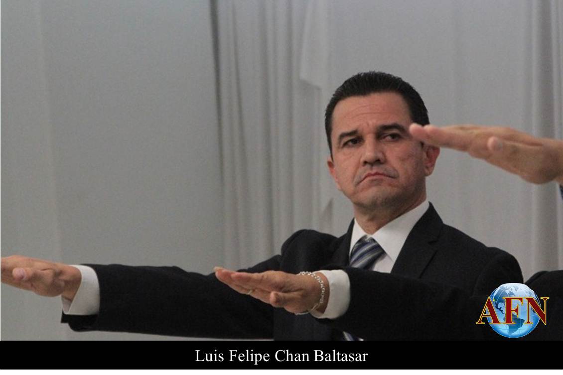 Luis Felipe Chan Baltasar es director de la Policía