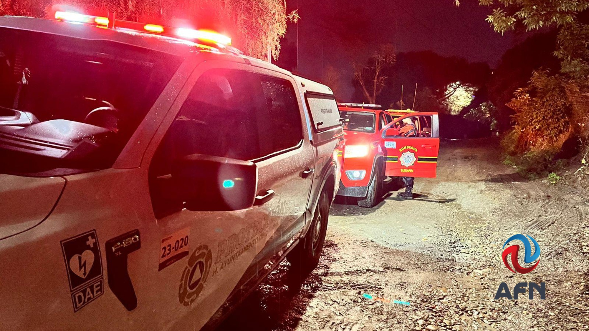 Protección Civil atendió 20 reportes relacionados con las lluvias en Tijuana