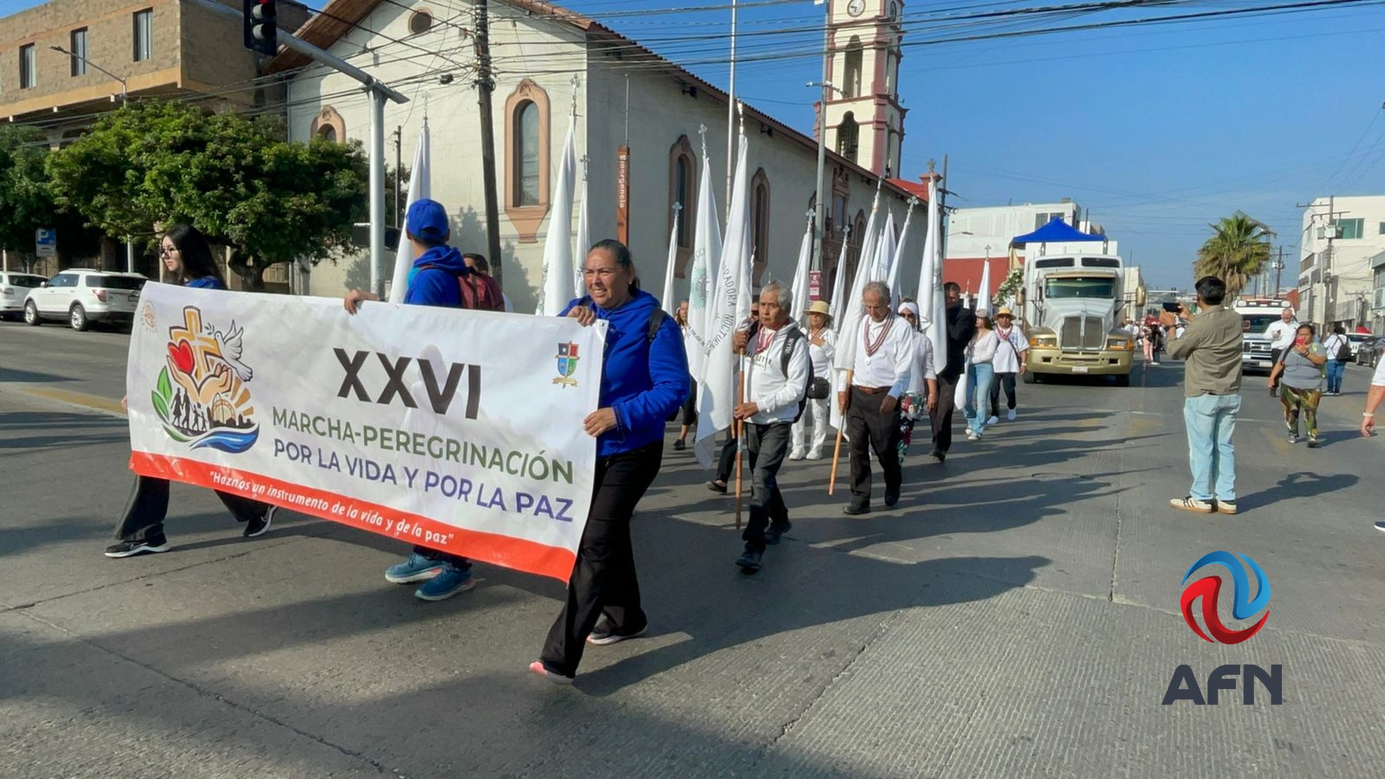 Peregrinación Por la Vida y la Paz convocó a más de 20 mil feligreses