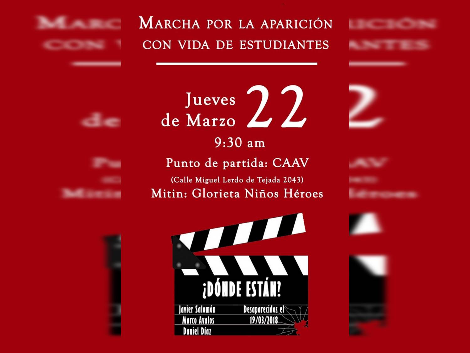 Levantan a tres estudiantes de cine en Tonalá, Jalisco