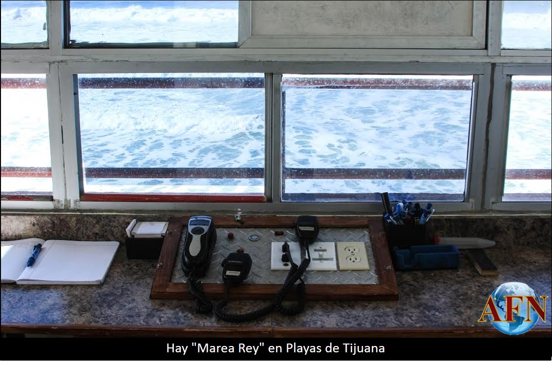 Hay Marea Rey en Playas de Tijuana