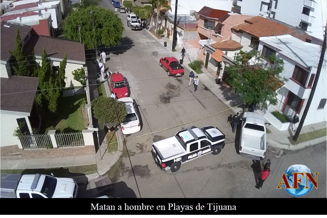 Matan a hombre en Playas de Tijuana
