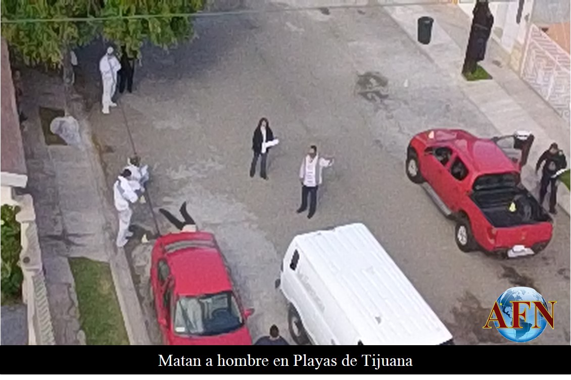 Matan a hombre en Playas de Tijuana