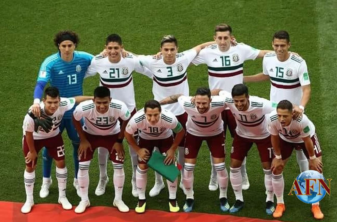 México gana 1-0 al medio tiempo