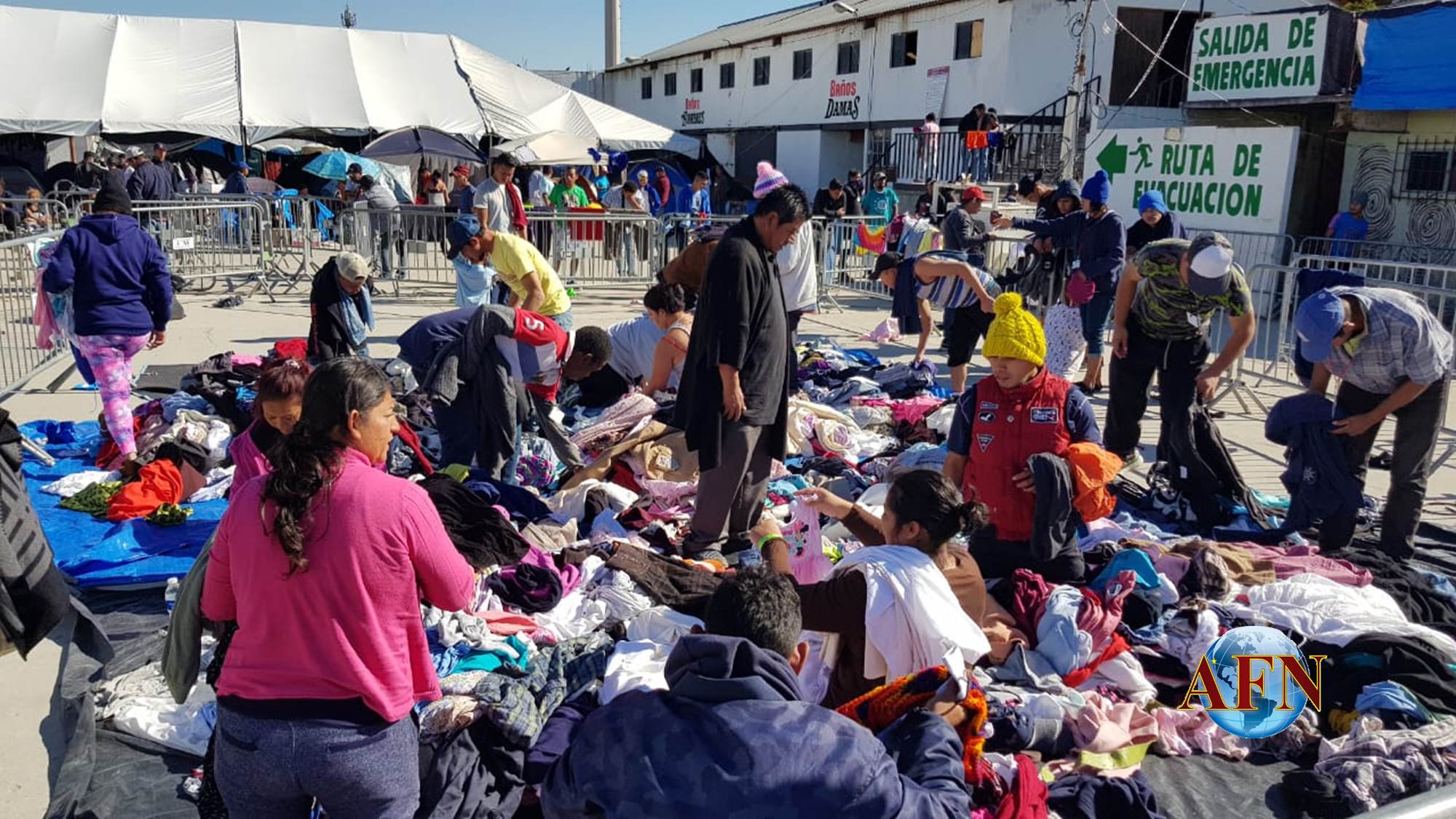 Migrantes se preparan para recibir el 2019
