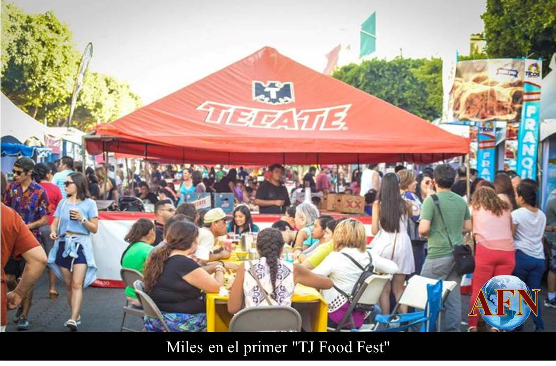 Miles en el primer TJ Food Fest