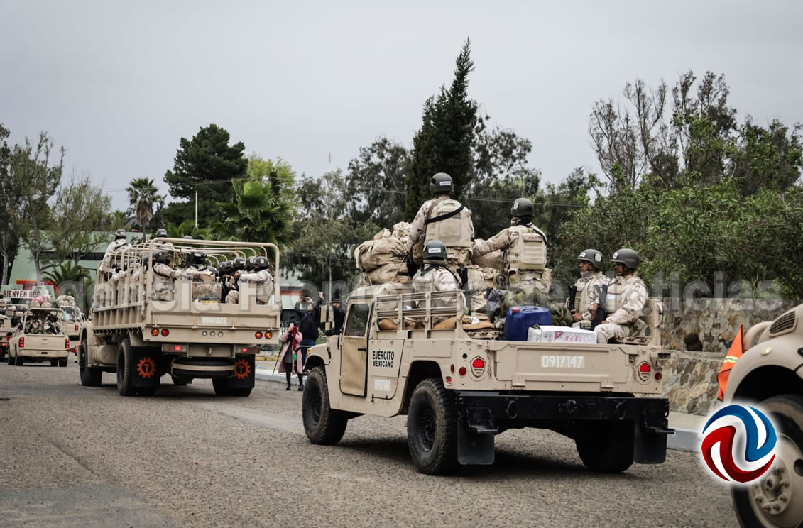 Llegan otros 150 militares que vigilarán en La Presa