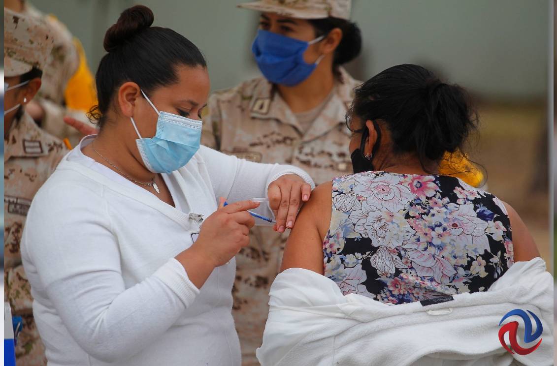 Activó el ejército uno de los módulos de vacunación más grandes del país