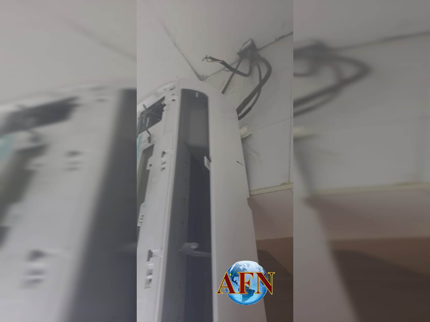 Migrantes se amotinan y prenden fuego en Inami