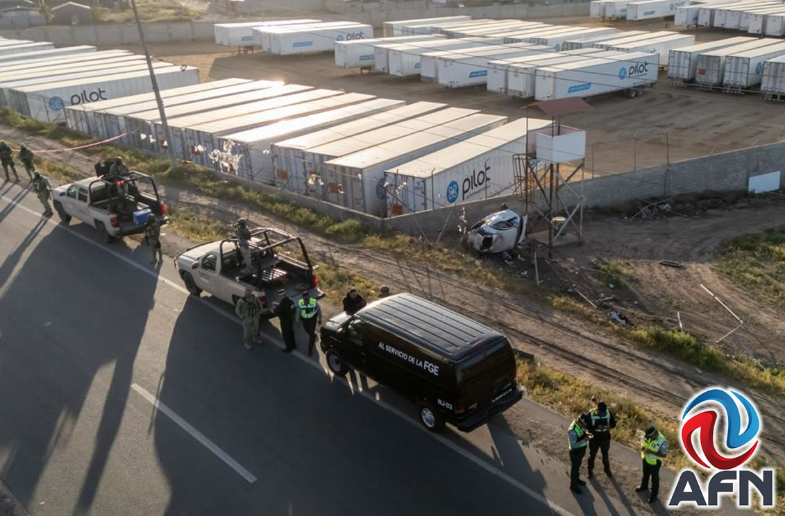 Murió una pareja tras volcar un vehículo en la libre Tijuana-Tecate