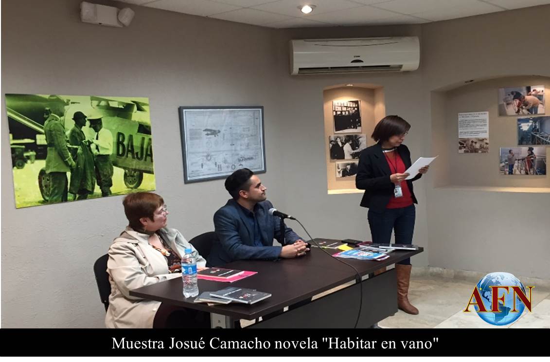Muestra Josué Camacho novela Habitar en vano