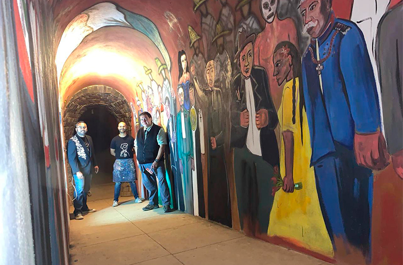 Concluyen el Mural de la historia de México y las artes