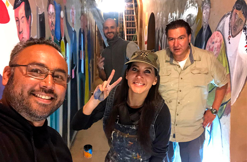 Concluyen el Mural de la historia de México y las artes