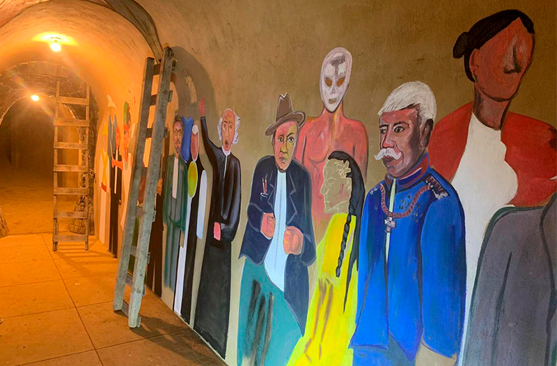 Concluyen el Mural de la historia de México y las artes
