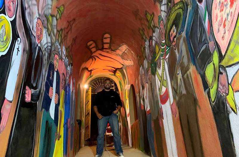 Concluyen el Mural de la historia de México y las artes