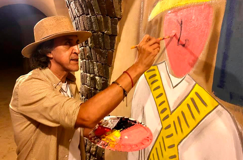 Concluyen el Mural de la historia de México y las artes