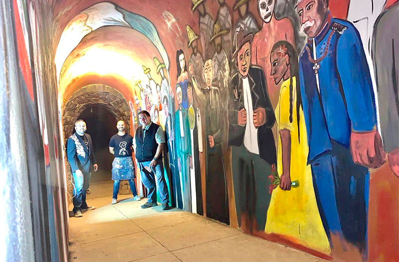 Concluyen el Mural de la historia de México y las artes