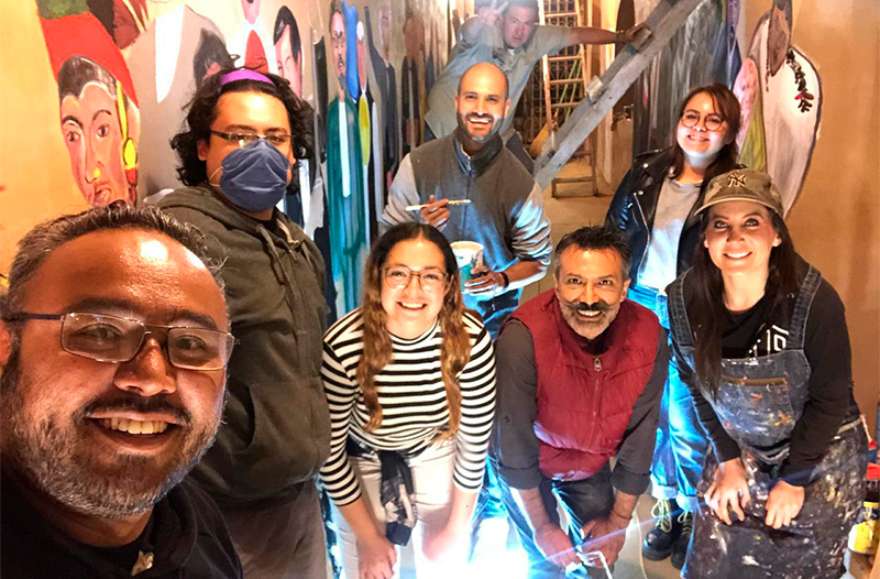 Concluyen el Mural de la historia de México y las artes
