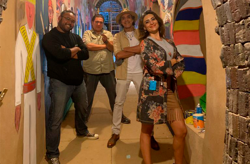 Concluyen el Mural de la historia de México y las artes