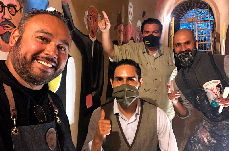 Concluyen el Mural de la historia de México y las artes