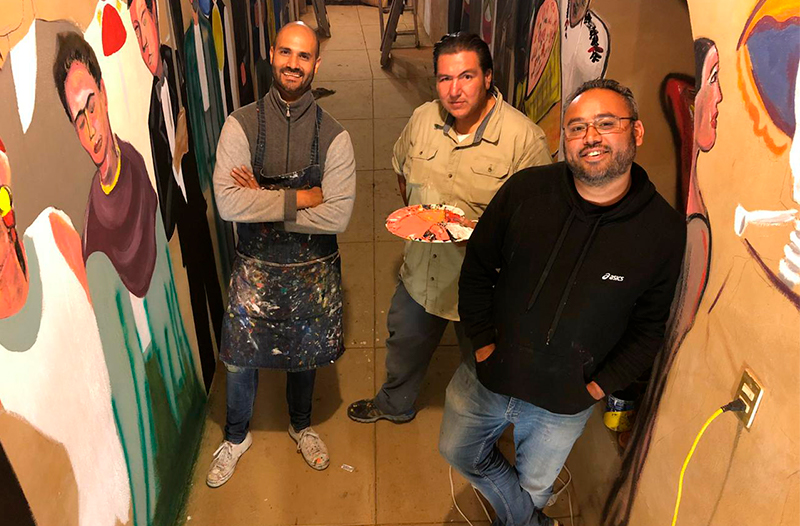 Concluyen el Mural de la historia de México y las artes