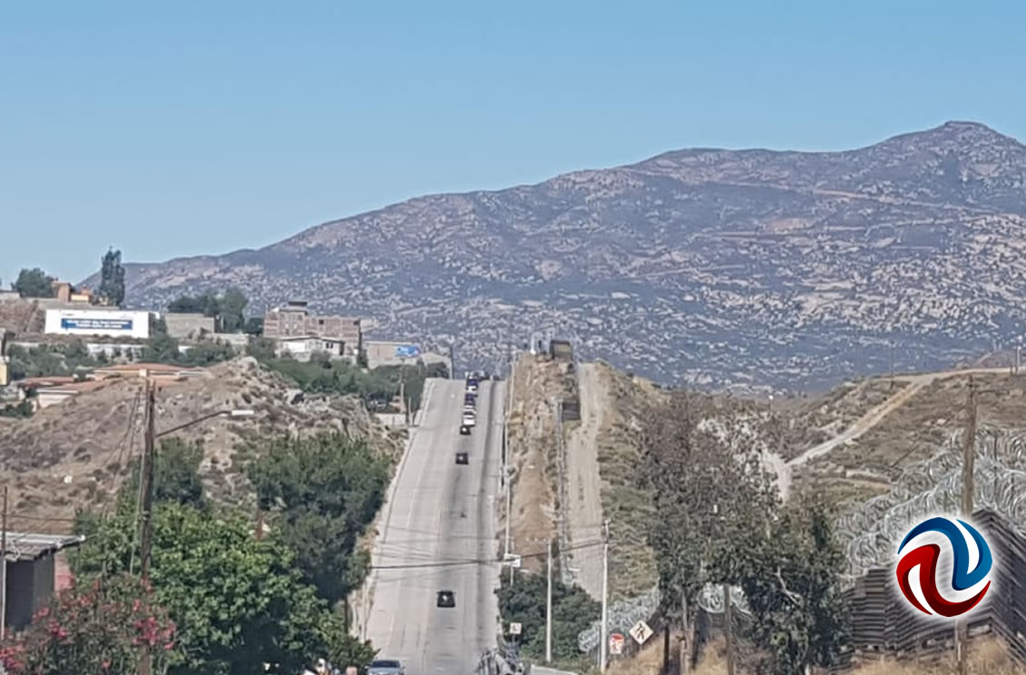 Concluyen trabajos de reforzamiento del muro divisorio en Tecate