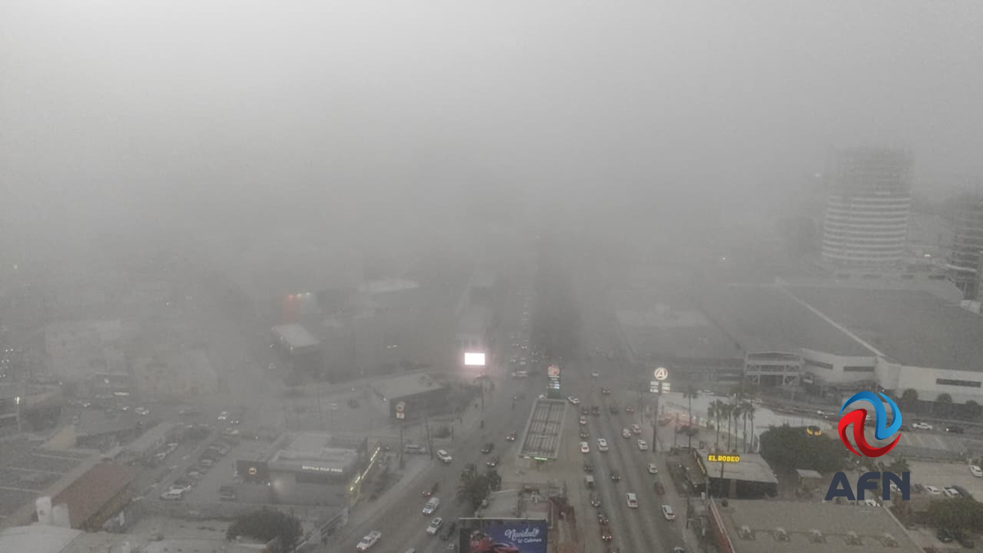 Aeropuerto de Tijuana opera de forma reducida a causa de la niebla