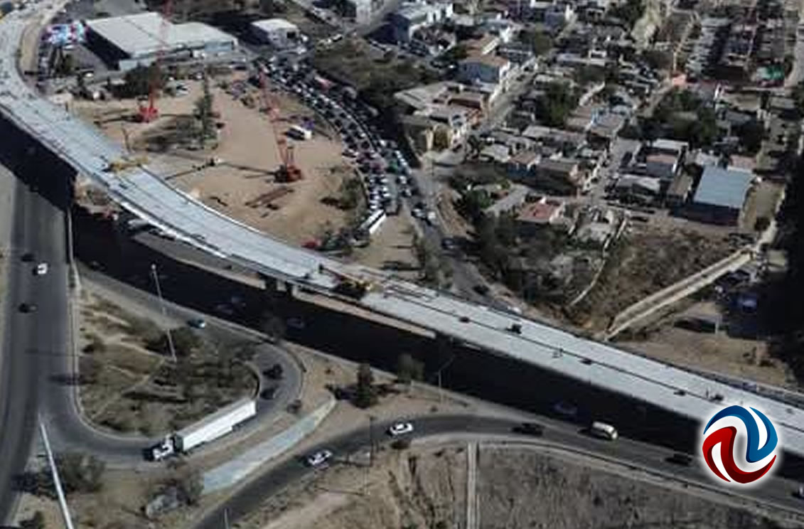 Nodo Morelos tiene un 97% de avance; el 30 de enero concluyen trabajos