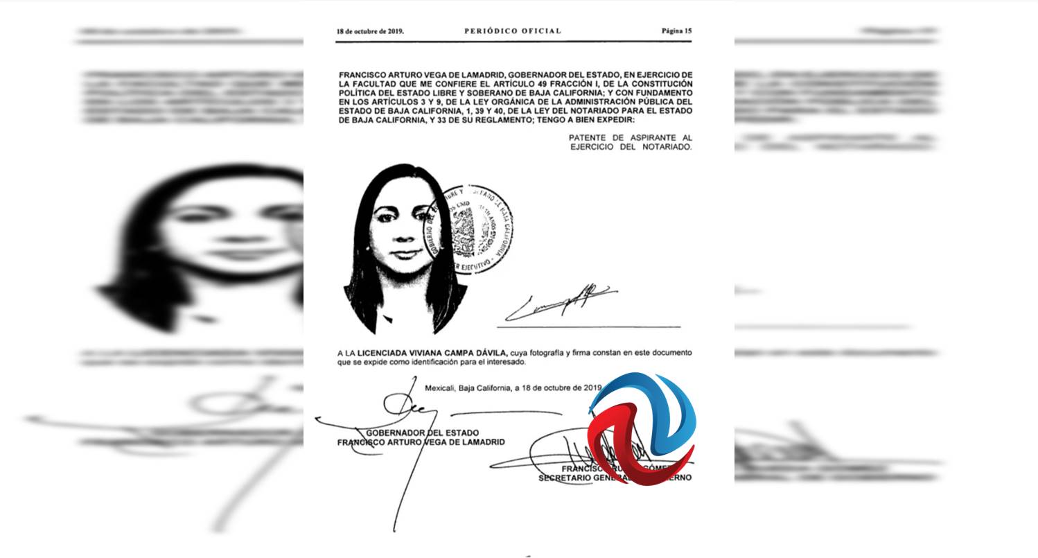 Kiko Vega otorga 5 Notarias, una a hijo de ex procuradora