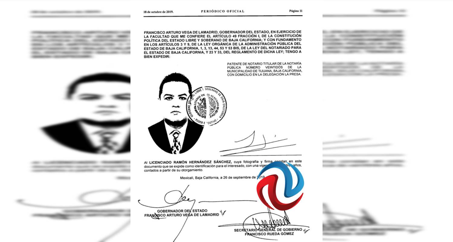 Kiko Vega otorga 5 Notarias, una a hijo de ex procuradora