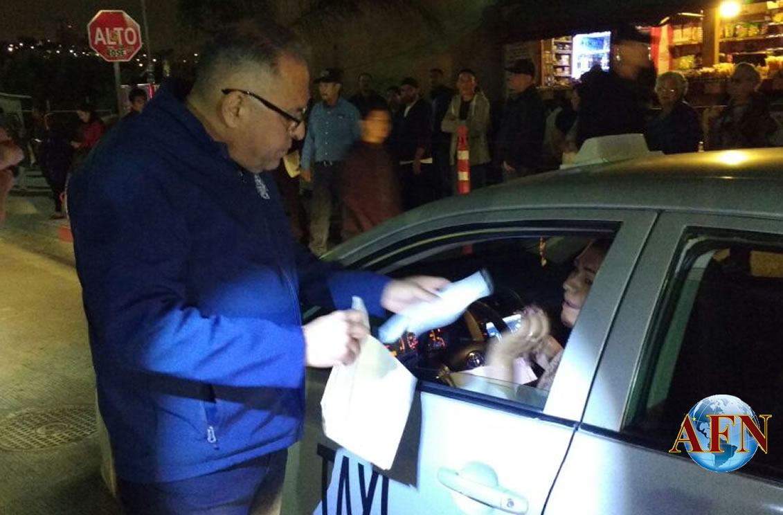 Hacen Operativo vehicular en la Garita