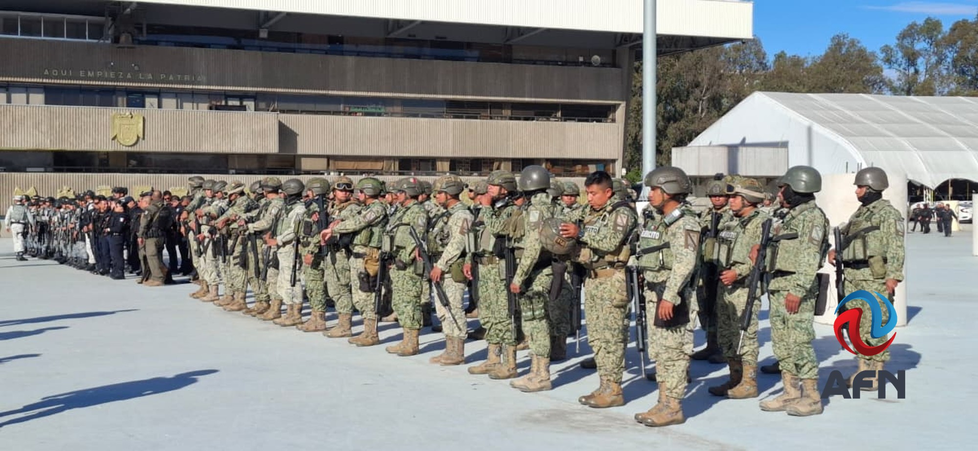 Despliegan operativo especial en Tijuana; participan los tres órdenes de gobierno