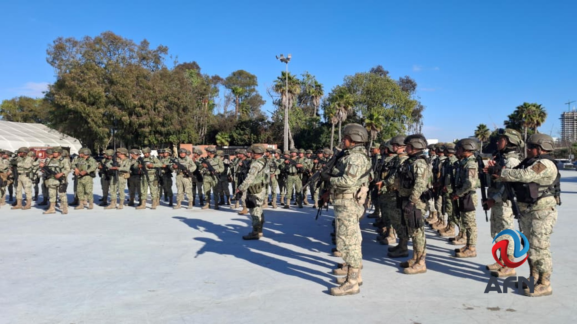 Despliegan operativo especial en Tijuana; participan los tres órdenes de gobierno