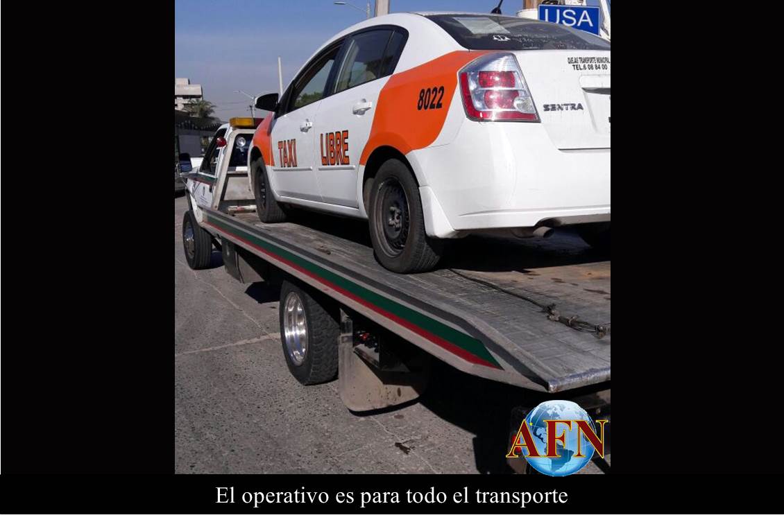 El operativo es para todo el transporte