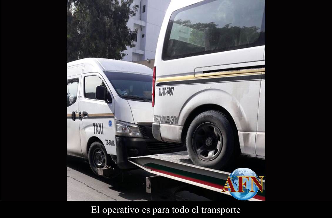 El operativo es para todo el transporte